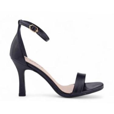 Imagem de Sandália Feminina Bebecê T7527 Salto Fino Tira-Feminino