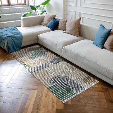 Imagem de 1 Tapete Passadeira Sala Sofá Antiderrapante 66x120 Js Mos M04 - IDEAL