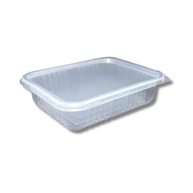 Imagem de Pote Retangular Freezer e Micro ondas 700ml G302 Galvanotek com 50 uni