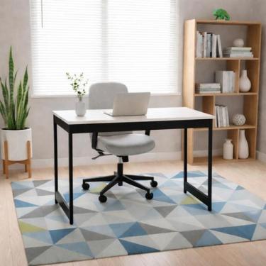 Imagem de Mesa Escrivaninha Industrial Moderna Reforçada para Home Office e Estu