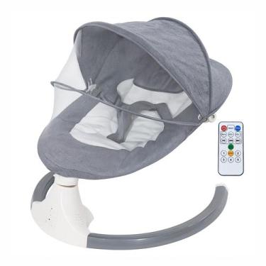 Imagem de Cadeira de Descanso e Balanço Bebê Elétrica Musical - Nagano