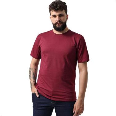 Imagem de Camiseta Masculina Básica  Algodão Fio 30.1 penteado  - Techmalhas, Bo