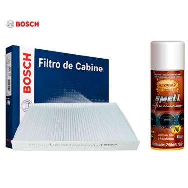 Imagem de Kit Filtro De Ar Condicionado Fiat Punto 2010/2020 + Limpa Ar Condicio