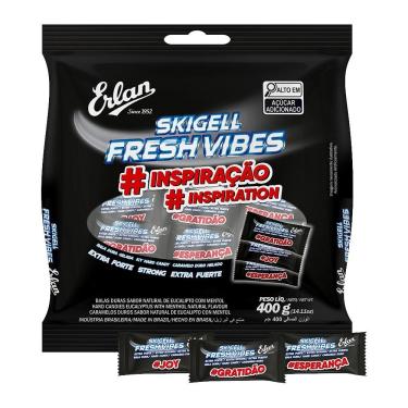 Imagem de Bala Erlan Skigell Fresh Vibes 400g