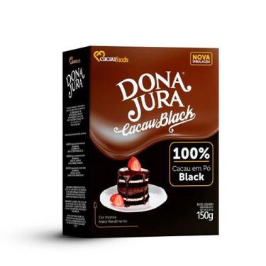 Imagem de Cacau em Pó Black 100% Dona Jura - Cacau Foods