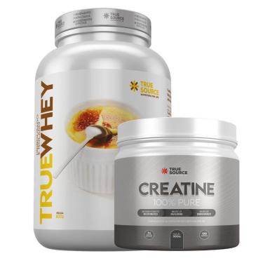 Imagem de True Whey Isolado Baunilha Brulee 837g Creatina True Source-Unissex