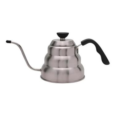 Imagem de Chaleira Longo Bico Fino Inox Escovado 1l Mimo Style Prateado