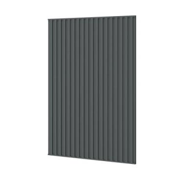 Imagem de Painel Ripado Cecilia 80 - Fabribam, Chumbo