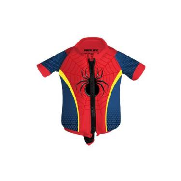 Imagem de Colete salva vidas infantil camisa flutuadora aracno - Profile, 6