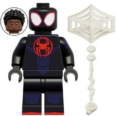 Imagem de Boneco Minifigura Miles Morales  Across The Spider - kopf