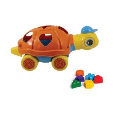 Imagem de Brinquedo Educativo TARTARUGA LULI - Kendy, Amarelo