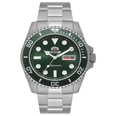 Imagem de Relógio Orient Masculino Automático F49SS027NH E1SX Submariner Verde 4