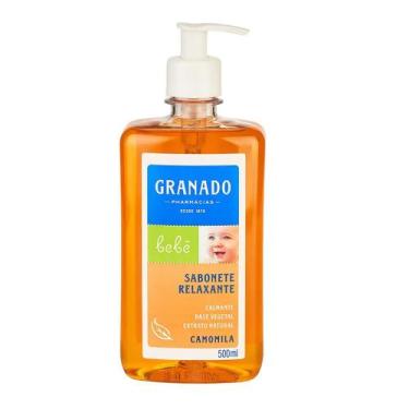 Imagem de Sabonete Líquido de Glicerina Granado Bebê Camomila 500ml Vegano Sem P