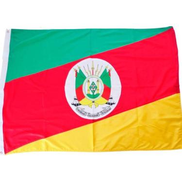 Imagem de Bandeira Oficial Rio Grande do Sul 0,90x1,30m - JC Flâmulas e Bandeira