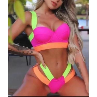 Imagem de Biquini Sexy Panicats Fio Dental Cavadão (c/ Elastano) - Amigos Store 