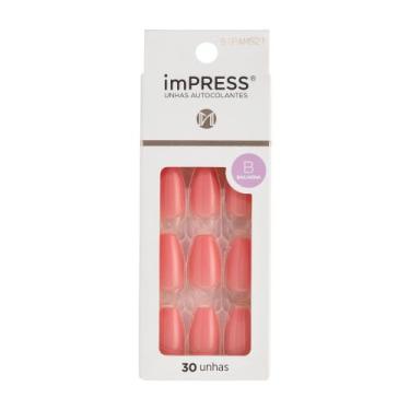 Imagem de Unha Postiça Autocolante imPRESS Bailarina Fancy - Kiss New York