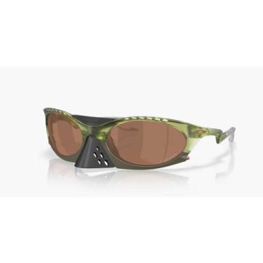 Imagem de Óculos de Sol Oakley Plantaris Matte Transparente Fern Prizm Tungesten
