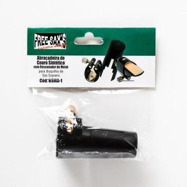 Imagem de Braçadeira/Cobre Boquilha Sax Soprano Free Sax BSMA-1