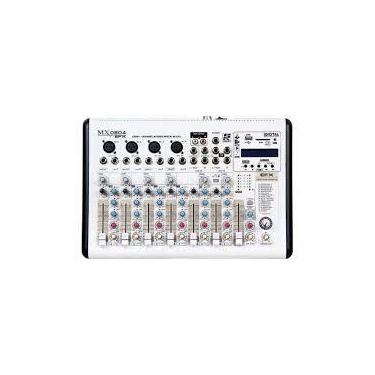 Imagem de Mesa De Som Analógica Com 08 Canais MX0804 EFX - STANER