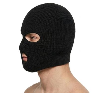 Imagem de Touca Balaclava Taimes Ninja Poliéster Tamanho Único Preto UV50+ Unissex