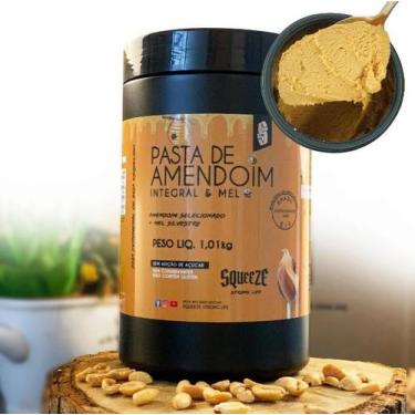 Imagem de Pasta de Amendoim Integral & Mel 1,01kg - Squeeze (100% natural)