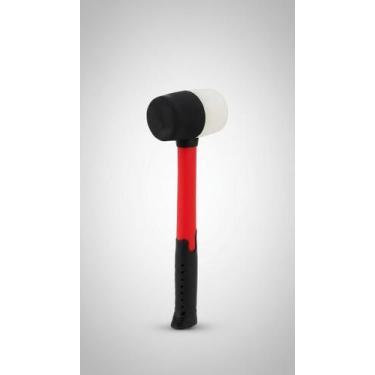 Imagem de Martelo Borracha 225g Dupla Face Cabo Fibra - Congratulations Store