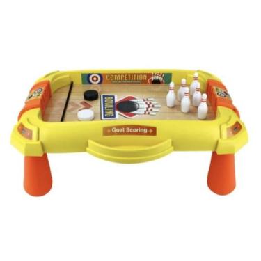 Imagem de Jogo Mini Boliche Brinquedo Ate 2 Jogadores Bbr Toys