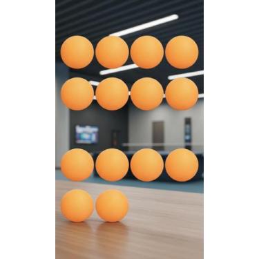 Imagem de 10 Bolas de Tênis de Mesa Profissionais 40+ Laranja - Congratulations 