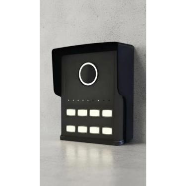 Imagem de Porteiro Coletivo 8 Pontos Com Fio Preto - Congratulations Store