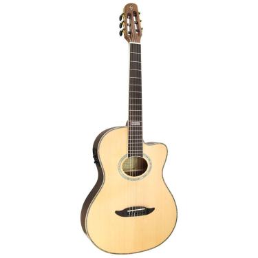 Imagem de Violão Elétrico Flat Cutaway Nylon Gnf3 Ceq Ns Natural Satin
