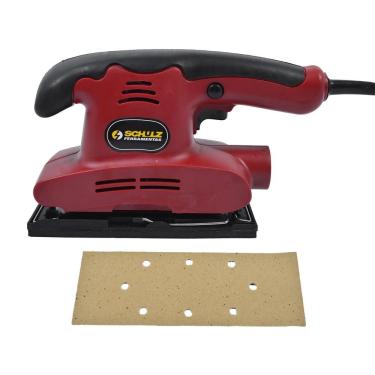Imagem de Lixadeira Orbital 929.0047-0 140W com Adaptador para Aspirador de Pó e Sistema de Grampos Schulz 189X90MM