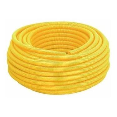 Imagem de Conduite Corrugado 1" 32mm Amarelo 25 Metros - Adtex - NoBrand