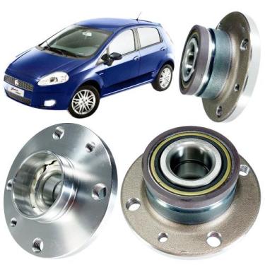 Imagem de Cubo Rolamento De Roda Traseiro Fiat Punto 2007 A 2017 C/ABS - ASH