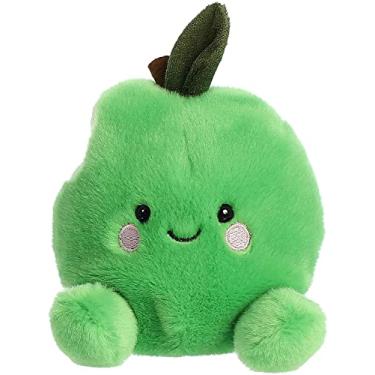 Imagem de Linda Mini Pelúcia Maça Verde Jolly Green Apple 12cms da Aurora