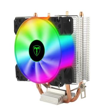 Imagem de Aircooler T-Dagger Idun M Preto com Fan 90mm Iluminação Rainbow T-GC9109 M