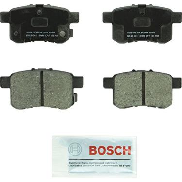Imagem de BOSCH BC1336 QuietCast Conjunto de pastilhas de freio a disco de cerâmica premium - Compatível com Dodge Journey; Honda Accord; TRASEIRA