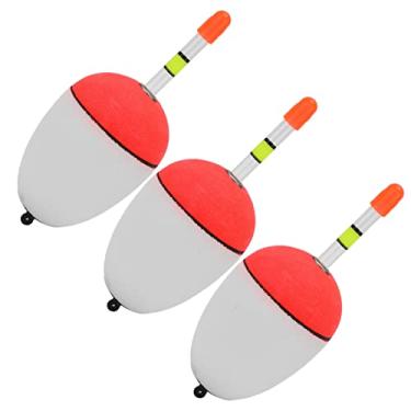 Imagem de Bóia Luminosa EVA, Bobber de Espuma Light Stick Leve 3 PCS Resistente a Riscos Longo Arremesso para Pesca Marítima para Pesca Noturna(70G)
