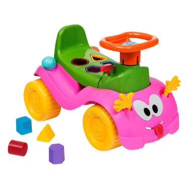 Imagem de Andador Infantil Totokinha Bolinha Menina Cardoso Toys