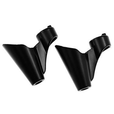 Imagem de HDBUBALUS Kit de realocação de suportes de seta dianteiros pretos para motocicleta adequado para Harley Sportster XL1200X 2010-2015