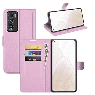 Imagem de YUNCHAO Caixa de telefone @#@Para OPPO Realme GT Master Explorer Litchi Texture Horizontal Flip Caixa Protetora Com Holder & Cart Slots & Carteira@#@ capa para celular