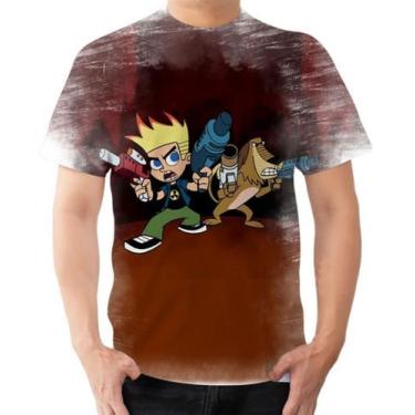 Imagem de Camisa Camiseta Personalizada Johnny Test Desenho 7 - Estilo Kraken