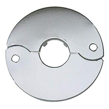 Imagem de LASCO 03-1553 Flange dividida de chão e teto cromado serve para tubo de ferro de 1,27 cm ou cobre de diâmetro interno de 1,27 cm