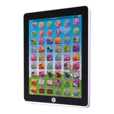 Imagem de Tablet Infantil Brinquedo Didático Interativo Bilingue Laptop 54 Funçõ