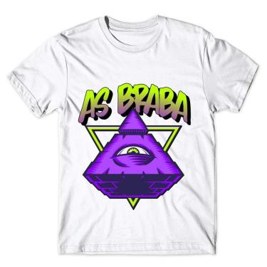 Imagem de Camiseta As Braba Masculina Tshirt Camisa Piramide Olho