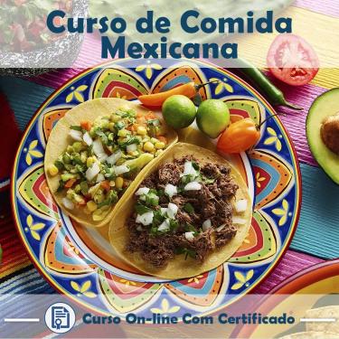 Imagem de Curso online em videoaula sobre Comida Mexicana com Certificado + 2 brindes