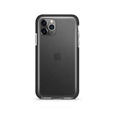 Imagem de Capa Celular CUSTOMIC para IPHONE 11 PRO Impactor Flex Preto c/Antiamarelamento e Proteção Militar MIL-STD-810G. Capinha de Smartphone com Antishock Case Flexível Preta