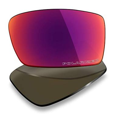 Imagem de Mryok Lentes de reposição para Oakley Gascan OO9014 - Opções, Polarizado anticorrosão da água do mar - Sol da meia-noite, One Size