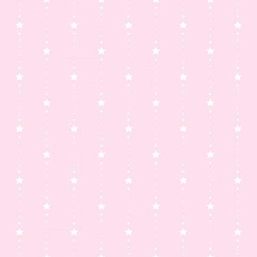 Imagem de Papel de Parede Infantil Estrelinhas Fundo Rosa 57x270cm