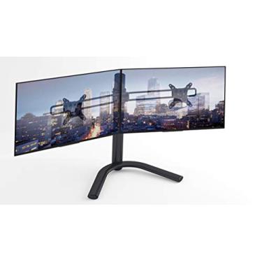 Imagem de Suporte de Mesa para 2 Monitores OCTOO, Preto