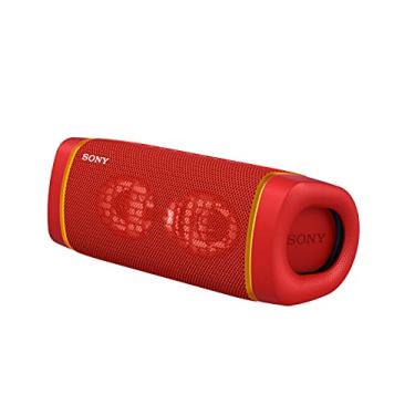 Imagem de Sony Srs-Xb33 Speaker Portátil Extra Sem Fio Ip67 Waterproof Bluetooth 24 Horas De Bateria 24 Horas E Construído Em Microfone Para Telefonemas, Vermelho Xb33 / Vermelho